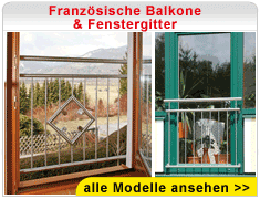 Französische Balkone und Fenstergitter Französische Balkone und Fenstergitter