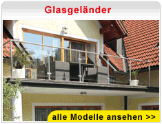 Glasgeländer Glasgeländer