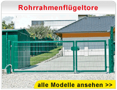 Rohrrahmenfl&uuml;geltore