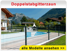 Doppelstab - Gitterzaun Doppelstab - Gitterzaun