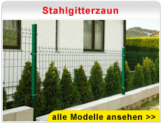 Zaun, Gartenzaun, Aluzaun, Sichtschutz beim Zaunspezialist Josef Steiner.