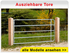 Ausziehbare Tore