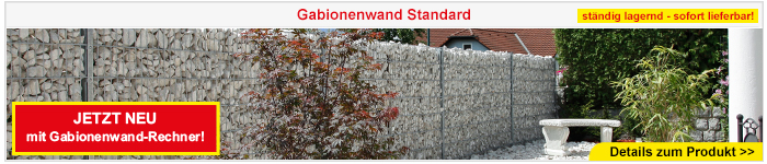 Gabionenwand Standard Konfigurator