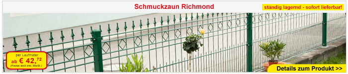 Schmuckzaun Richmond