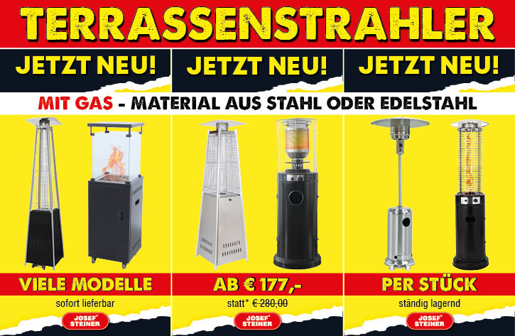 Gas Terrassenstrahler