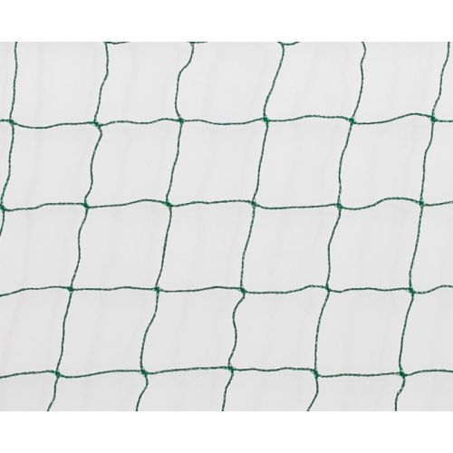 Ballfangnetz grün, 130 x 130 mm, Ø 3,5 mm aus PE, 4 seitig Seil - Höhe x Breite: 4 x 5 m