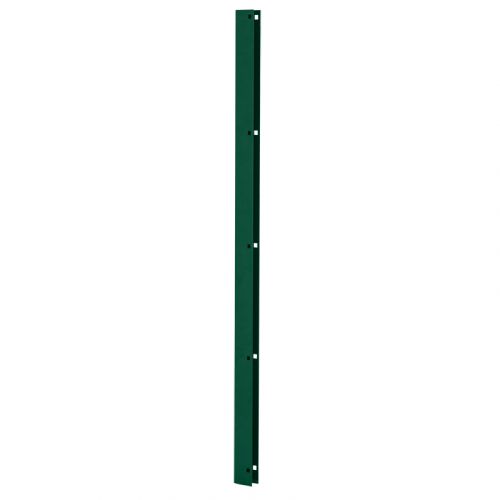 Zaunanschlussleiste Luxury David - Ausführung: Alu grün, Höhe: 83 cm