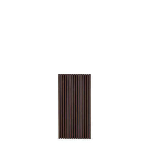 Akustikpaneele - Modell: Walnuss dunkel - künstliches Holzfurnier, Maße: 1200 x 600 x 22 mm, Stück: 4, Packungsinhalt: ca. 2,88 m²