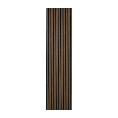 Akustikpaneele für Decke & Wand - Modell: Mittelbraun - künstliches Holzfurnier, Maße: 2400 x 600 x 21 mm, Stück: 2, Packungsinhalt: ca. 2,88 m²