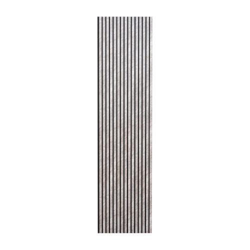 Akustikpaneele für Decke & Wand - Modell: Steindesign PVC - künstliches Holzfurnier, Maße: 2400 x 600 x 21 mm, Stück: 2, Packungsinhalt: ca. 2,88 m²