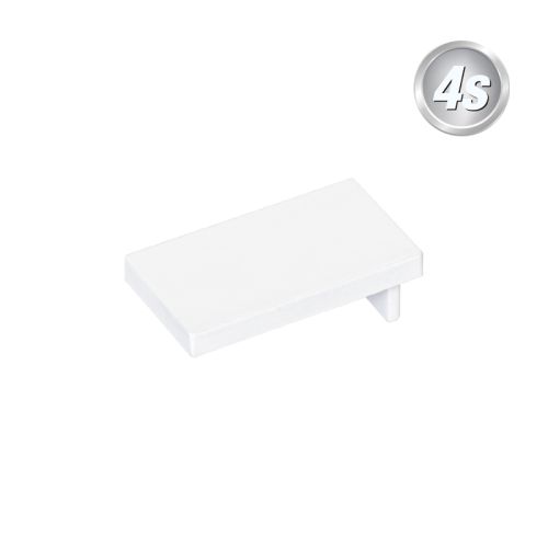 U-Profil Abdeckkappen stirnseitig für U-Profil: 44 mm - Farbe: weiß