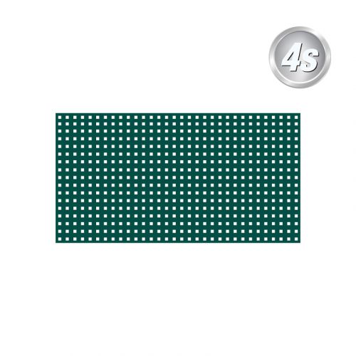 Alu Lochblech 20 x 20 mm - Farbe: grün, Breite x Höhe: 200 x 85 cm