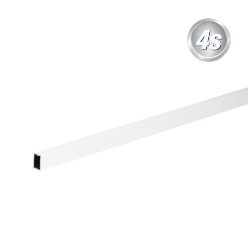 Alu Querlatte 20 x 30 mm - Farbe: weiß, Länge: 100 cm, Höhe: 3 cm