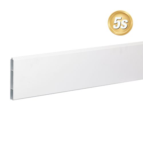 Alu Nut & Federprofil 150 x 20 mm  - Farbe: grau 5S, Länge: 300 cm