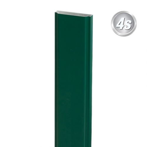 Alu Latte 78 x 20 mm - Farbe: grün, Länge: 100 cm