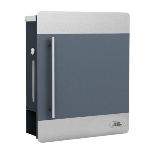 Briefkasten Mod. 43A - Farbe: graualuminium