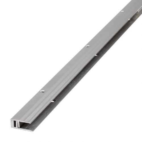 Abschlussprofil Aluminium  - Länge: 270 cm, Ausführung: Alu silber