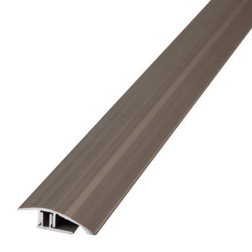 Ausgleichsprofil Aluminium - Länge: 100 cm, Ausführung: Alu Edelstahloptik