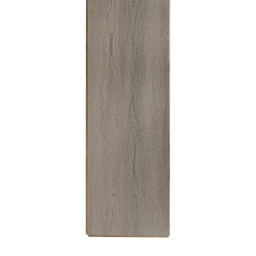 Design Boden mit Holzkern Click-System 1200 x 290 x 15 mm, 4 Stück  - Modell: BRUCH Eiche grau