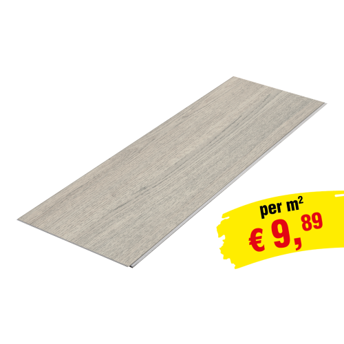 Laminatboden Clicksystem  - Modell: LILLE Eiche Dekor, Abmessung: 1292 x 193 x 7 mm