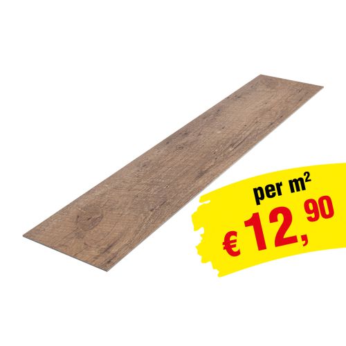 Vinylboden Loose Lay 1220 x 228 x 5 mm (LxBxH) - Modell: VERDI Eiche Dekor