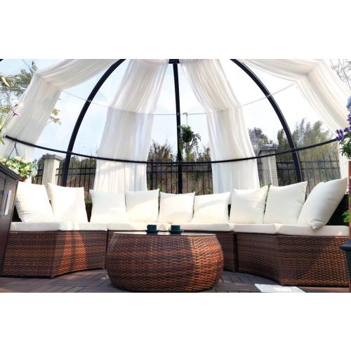 Sofaset inkl. Couchtisch - für Pavillon Ø 410 cm 
