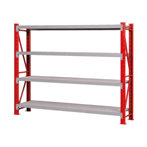 Schwerlastregal Mod. Industrie - Höhe: 2500 mm, Breite: 2005 mm, Tiefe: 500 mm