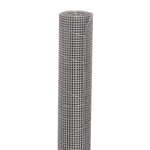 Schweißgitter verzinkt, Rollenlänge 5 m, Höhe 51 cm, 6,35 x 6,35 mm