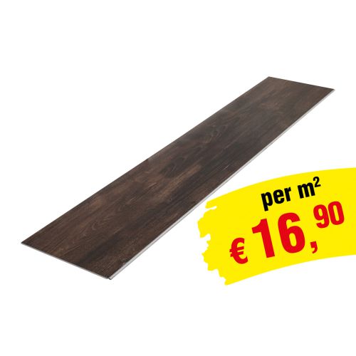 Vinylboden SPC Clicksystem 1220 x 229 x 6,5 mm (LxBxH) - Modell: SCHUBERT Eiche Dekor