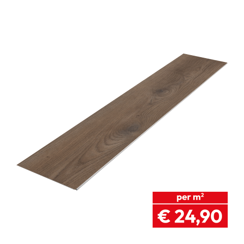 Vinylboden SPC Clicksystem 1220 x 229 x 6,5 mm (LxBxH) - Modell: GLUCK Eiche Dekor