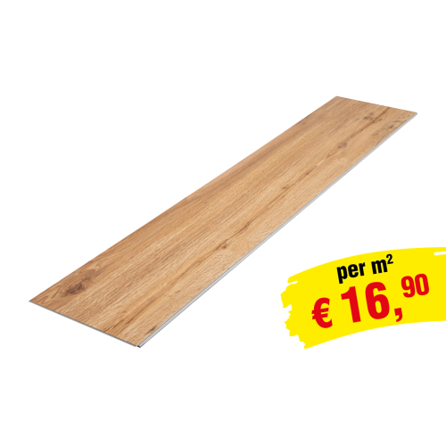 Vinylboden SPC Clicksystem 1220 x 229 x 6,5 mm (LxBxH) - Modell: MOZART Eiche Dekor