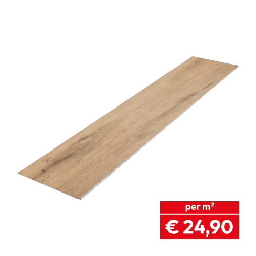 Vinylboden SPC Clicksystem 1220 x 229 x 6,5 mm (LxBxH) - Modell: VIVALDI Eiche Dekor