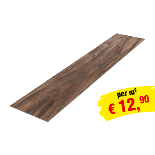 Vinylboden Loose Lay 1220 x 228 x 5 mm (LxBxH) - Modell: CHOPIN Walnuss Dekor