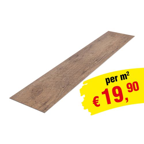 Vinylboden Loose Lay 1220 x 228 x 5 mm (LxBxH) - Modell: VERDI Eiche Dekor