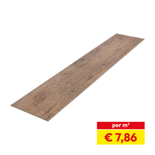 Vinylboden Loose Lay 1220 x 228 x 5 mm (LxBxH) - Modell: VERDI Eiche Dekor