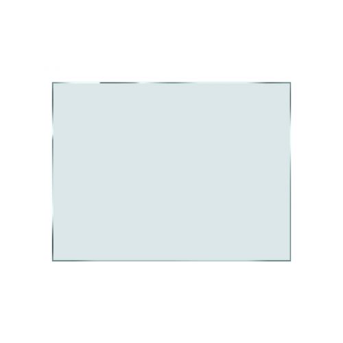 Verbundsicherheitsglas mattweiß - Maße: 1000 x 750 mm, m²: 0,75, Glasstärke: 8,76 mm