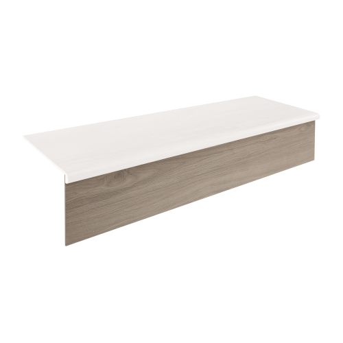 Setzstufe Vinyl 1200 x 200 x 5 mm - Modell: BRAHMS Walnuss Dekor