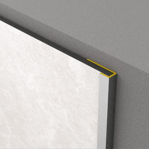 Alu-C-Profil silber