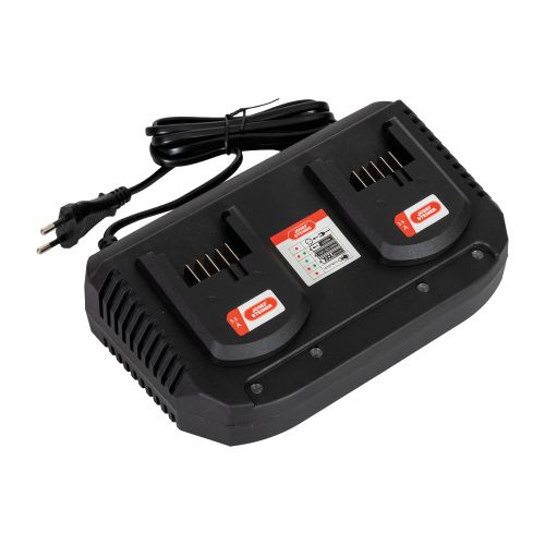 Schnellladegerät für 2 Akkus 18V - Ausführung: 3,5 A