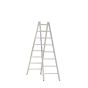 Alu-Sprossen Stehleiter Mod. 000 - Sprossenanzahl: 2 x 8, Länge: 2,34 m