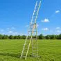 Euro-Light Mehrzweckleiter 3-tlg. Mod. 207 - Sprossenzahl: 3 x 10