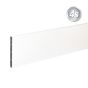 Alu Querlatte 20 x 200 mm - Farbe: weiß, Länge: 250 cm, Höhe: 20 cm