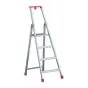 Stehleiter Eurostep Podestleiter PRO Mod. 870 in Alu - Stufenanzahl: 4, Arbeitshöhe: 2,69 m