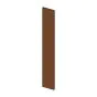 Alu Abschlussprofil 150 x 20 mm  - Farbe: braun, Länge: 300 cm