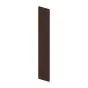 Alu Abschlussprofil 150 x 20 mm  - Farbe: schokobraun, Länge: 250 cm