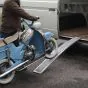 Alu Leichtbaurampe gebogen - Länge: 2000 mm, Breite: 200 mm