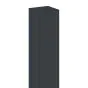 Alu Pfosten 100 x 100 x 4 mm - Farbe: anthrazit, Länge: 601 cm