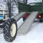 Alu Verladerampe Profi - extra starke Ausführung, Preis per Stück - Länge: 450 cm, Breite außen: 41 cm