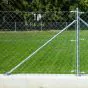 Diagonalstreben für Pfosten Dingo & Basic - für max. Zaunhöhe: 152 cm, Länge: 200 cm, Ausführung: verzinkt
