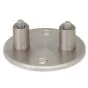 Edelstahl Wandbefestigung - Wandabstand: 25 mm